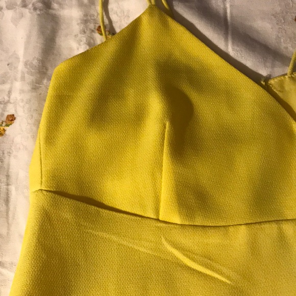 Yellow double strap top - Picture 5 of 5